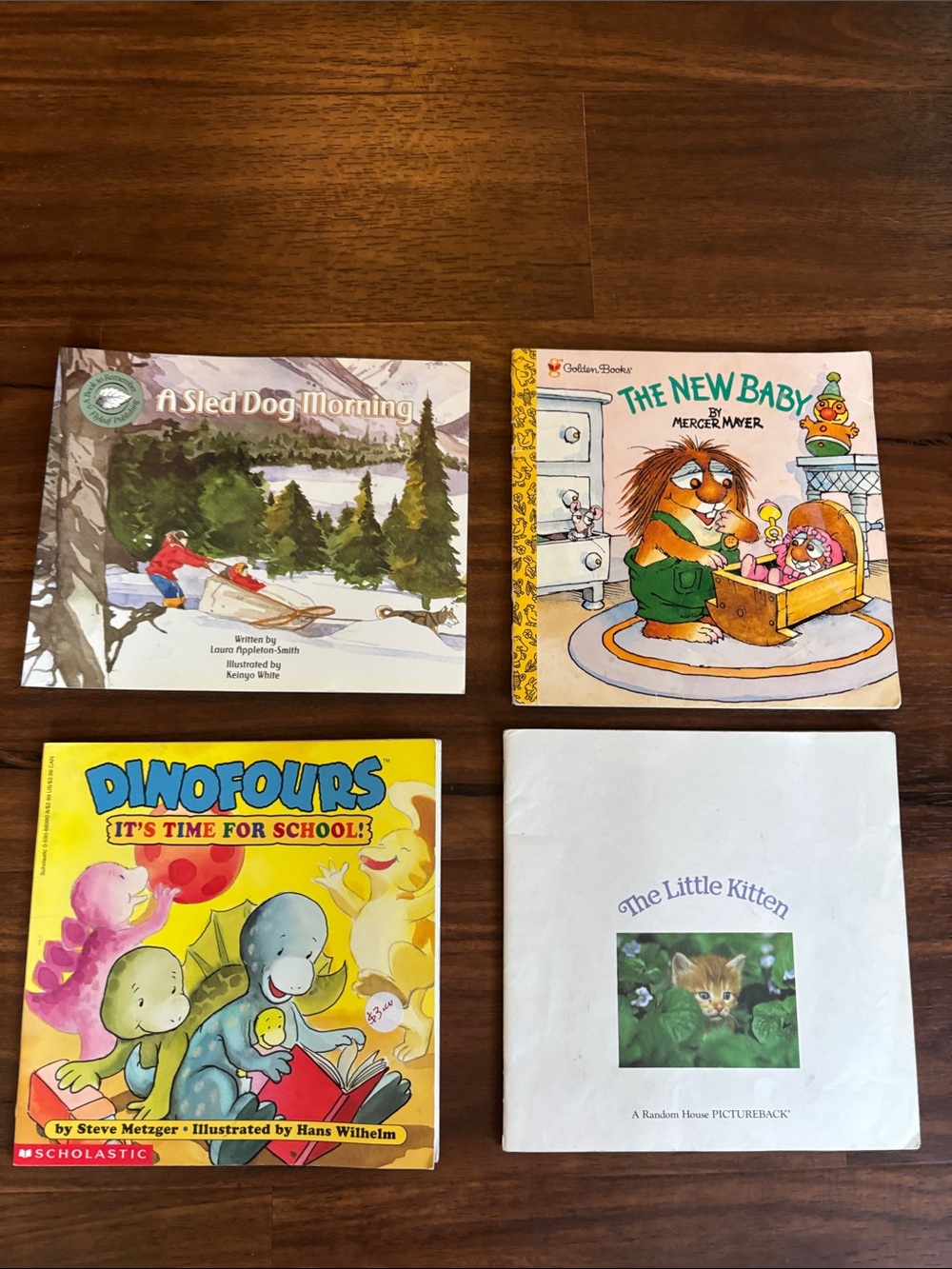 Scholastic White Cover Book — The Little Kitten